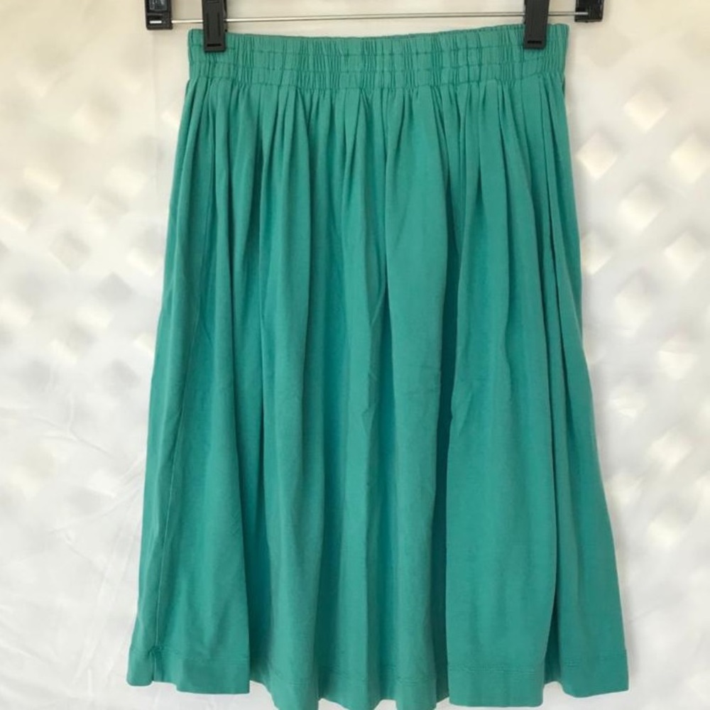 Teal skirt
